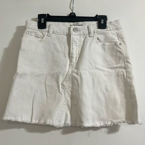 DL1961 Girls Mimi White Jean Shirt; Size 14 EUC